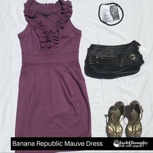 BanRep Mauve Ruffle Dress